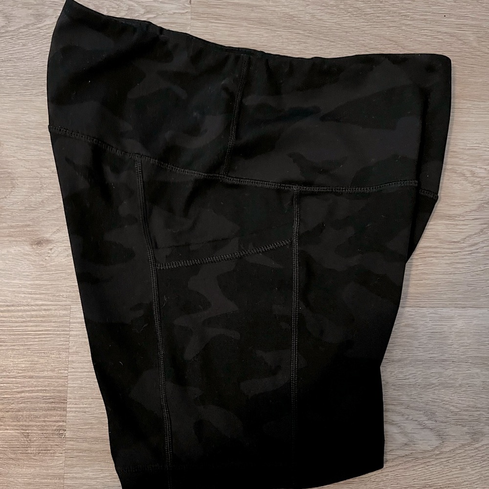 4” Camo Biker Shorts